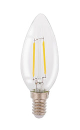 HQ LFE14CAND001 LED Retro-Glühlampe E14 Kerze 2W 210LM 2700K