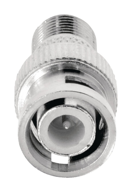 Valueline VLSP41965M Antennenadapter BNC-Stecker – F-Stecker Buchse Silber