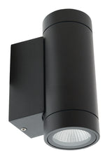 HQ ledwlout01 LED-Außenwandleuchte 6 W 190 lm schwarz