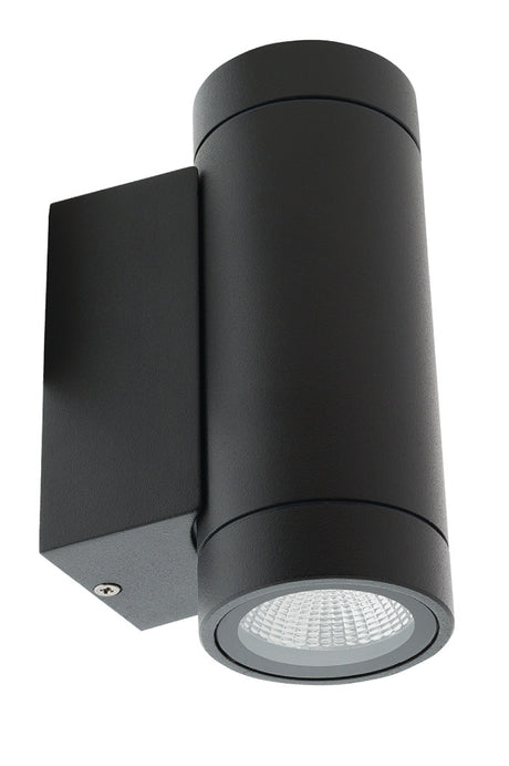 HQ ledwlout01 LED-Außenwandleuchte 6 W 190 lm schwarz