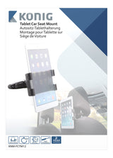 K ouml;nig knm-fctm12 Tablet-Autohalterung 360 Grad; dreh- und neigbar 0,7 kg