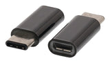 Valueline VLCP60910B USB 2.0 Adapter USB-C Stecker - USB Micro-B Buchse schwarz