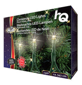HQ HQ HQCLS48660 Weihnachtsbeleuchtung 100 LEDs 3 W 9,42 m warmweiß für den Innenbereich