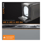 Camlink cl-ledstudio40 professionelles Fotostudio-Set