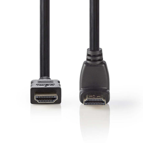 Nedis cvgp34200bk15 Hochgeschwindigkeits-HDMI-Kabel 90 Grad; senkrecht mit Ethernet 1,5 m schwarz
