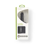Nedis DCPA002 Universal-DC-Netzteil, 12 VDC, 2-Wege-Autoladegerät