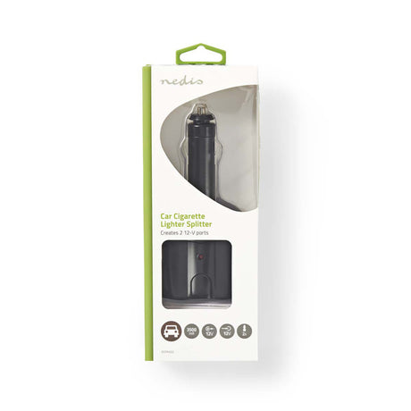 Nedis DCPA002 Universal-DC-Netzteil, 12 VDC, 2-Wege-Autoladegerät
