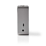 Nedis spbt1002gy Lautsprecher mit Bluetooth® 15 W, Metalldesign, Rotguss