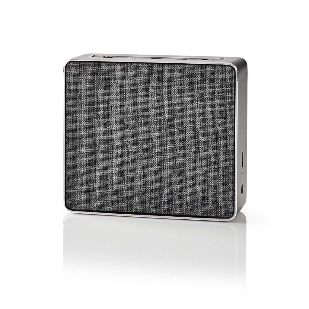 Nedis spbt1002gy Lautsprecher mit Bluetooth® 15 W, Metalldesign, Rotguss