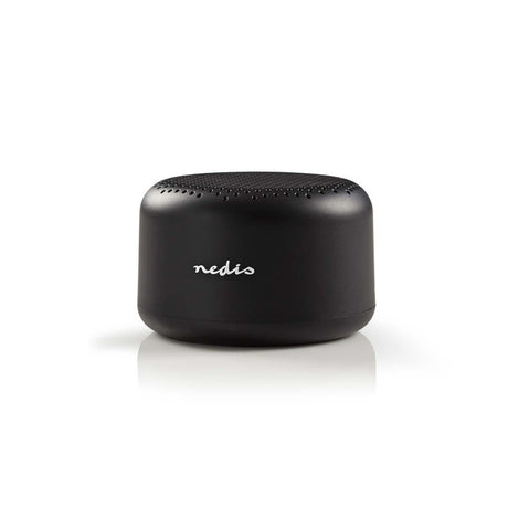 Nedis spbtav01bk Lautsprecher mit Bluetooth® 9 W, maximal 3 Stunden Spielzeit, Schwarz