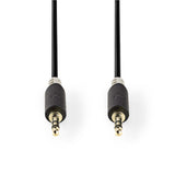 Nedis cabp22000at20 Stereo-Audiokabel 3,5 mm Stecker – 3,5 mm Stecker 2,0 m Anthrazit