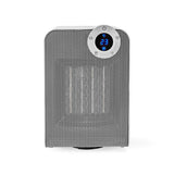 Nedis wififnh20cwt intelligenter Heizlüfter mit Wi-Fi-Kompaktthermostatoszillation 1800 W weiß