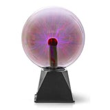 Nedis fudi215bk Plasma-Lichtkugel 20 cm, schwarzes Glas