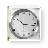 Nedis CLWA110RWT Funkwanduhr 30 cm weiß