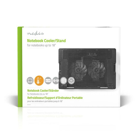 Nedis nbcr200bk Notebookständer bis zu 18 Universal Schwarz