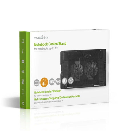 Nedis nbcr200bk Notebookständer bis zu 18 Universal Schwarz