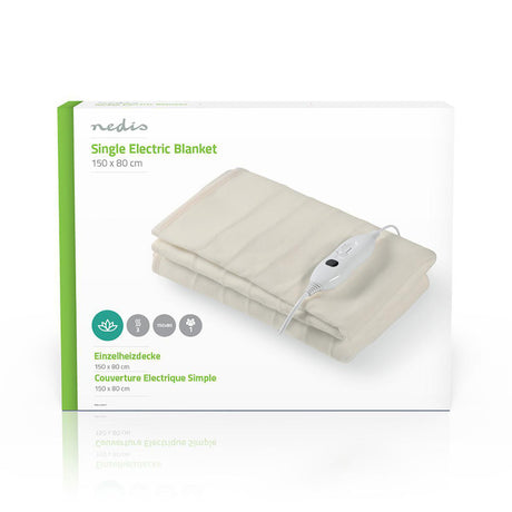 Nedis pebl110cwt1 Heizdecke für 1 Person