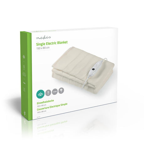 Nedis pebl110cwt1 Heizdecke für 1 Person