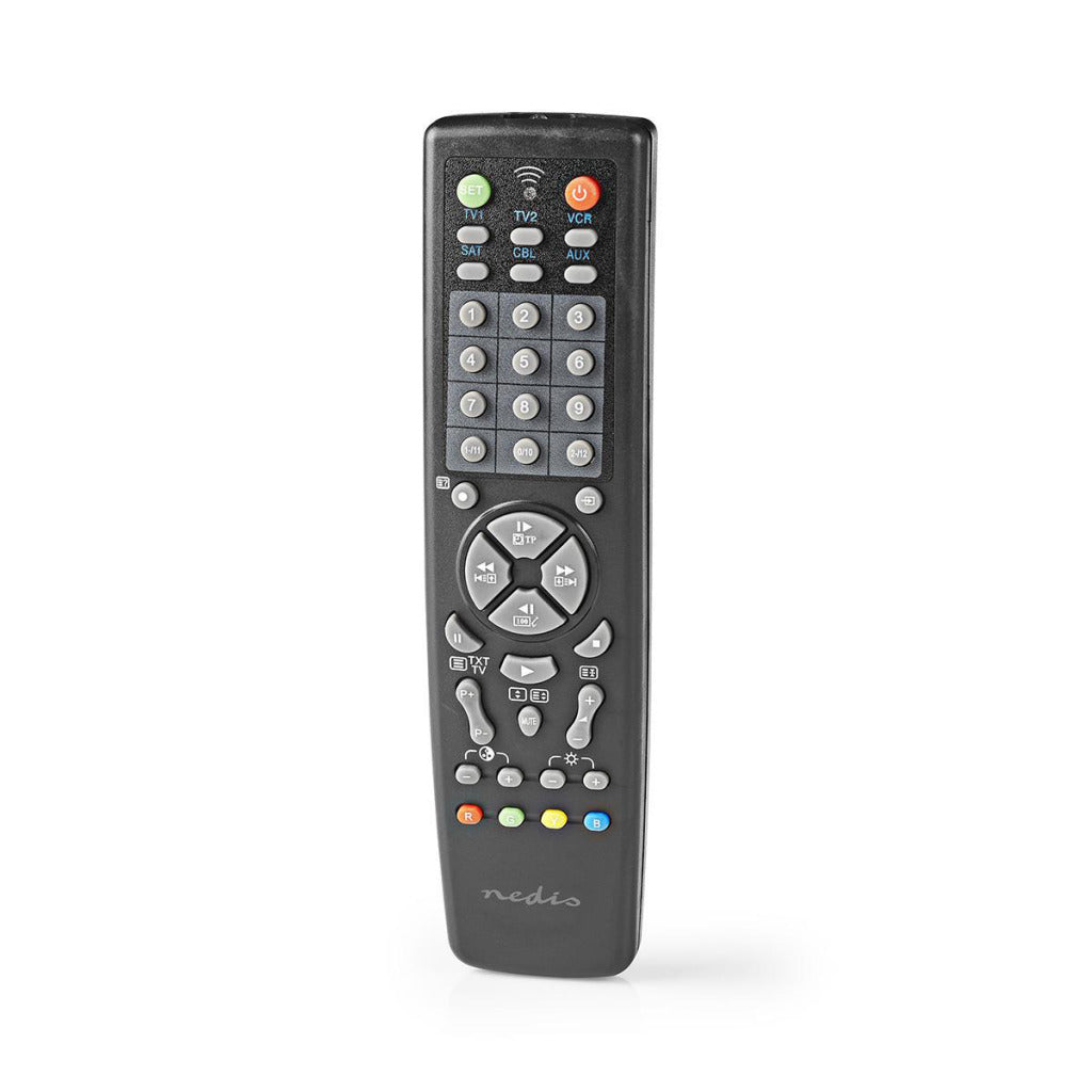 Nedis tvrc2100bk Universal-Fernbedienung, vorprogrammiert, steuert 10 Geräte