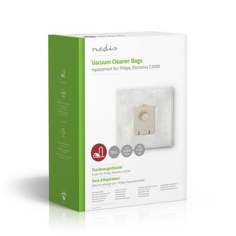 Nedis dubg220aep12 Staubsaugerbeutel Philips, Electrolux E200b