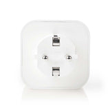 Nedis wifip130fwt Wi-Fi Smart Plug Schuko Typ F 10 a