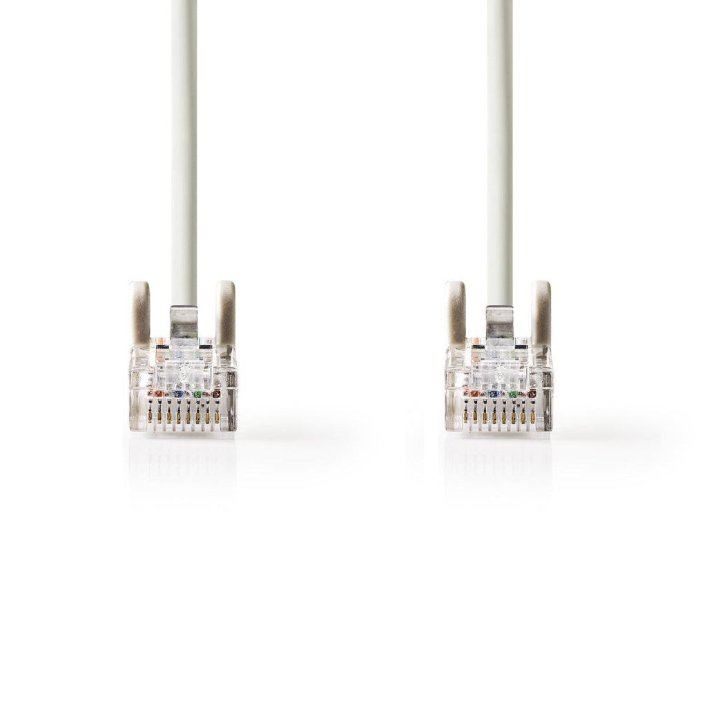 Nedis CCGT85000GY20 Cat 5e UTP-Netzwerkkabel RJ45 (8P8C) Stecker – RJ45 (8P8C) Stecker 2,0 m Grau