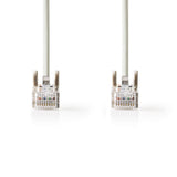 Nedis CCGT85000GY20 Cat 5e UTP-Netzwerkkabel RJ45 (8P8C) Stecker – RJ45 (8P8C) Stecker 2,0 m Grau