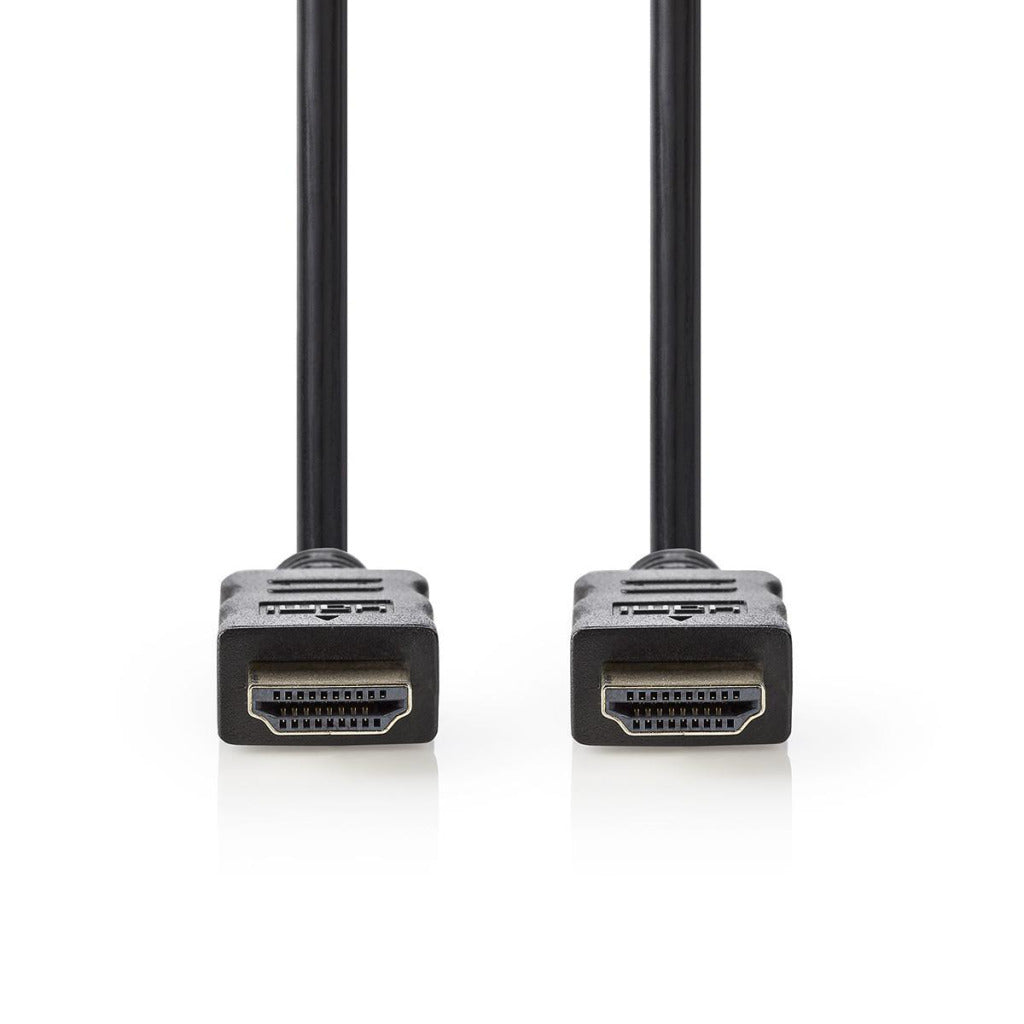 Nedis CVGT34000bk30 Hochgeschwindigkeits-HDMI-Kabel mit Ethernet-HDMI-Anschluss – HDMI-Anschluss 3,0 m schwarz