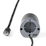 Nedis PIMS10024 Stromwandler Modifizierte Sinuswelle 24 V DC 230 V 100 W 1x Schuko 1x USB-Ausgang