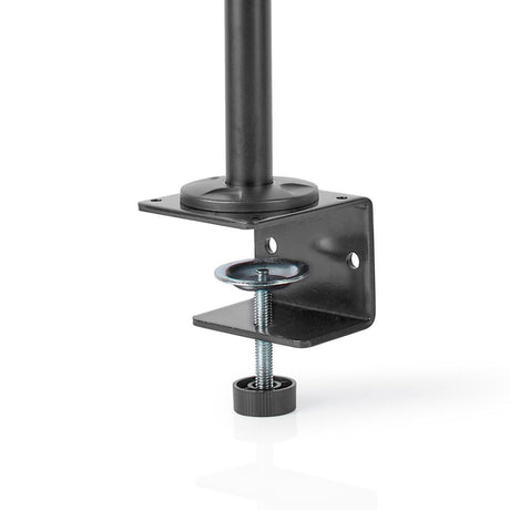 Nedis ergotmm100bk ergonomische Monitorhalterung, drei Monitorarme, dreh- und neigbar, schwarz