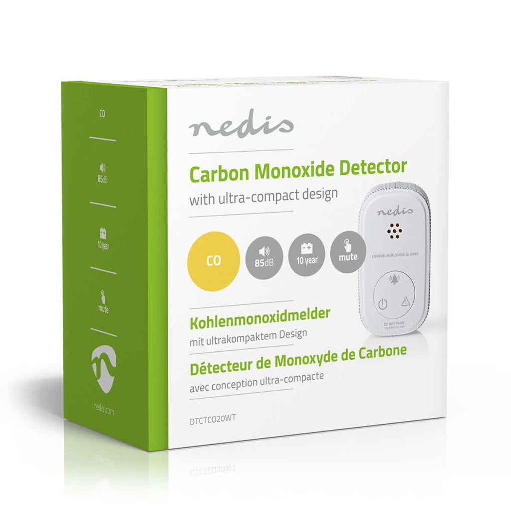 Nedis dtctco20wt Kohlenmonoxid|Kohlenmonoxid