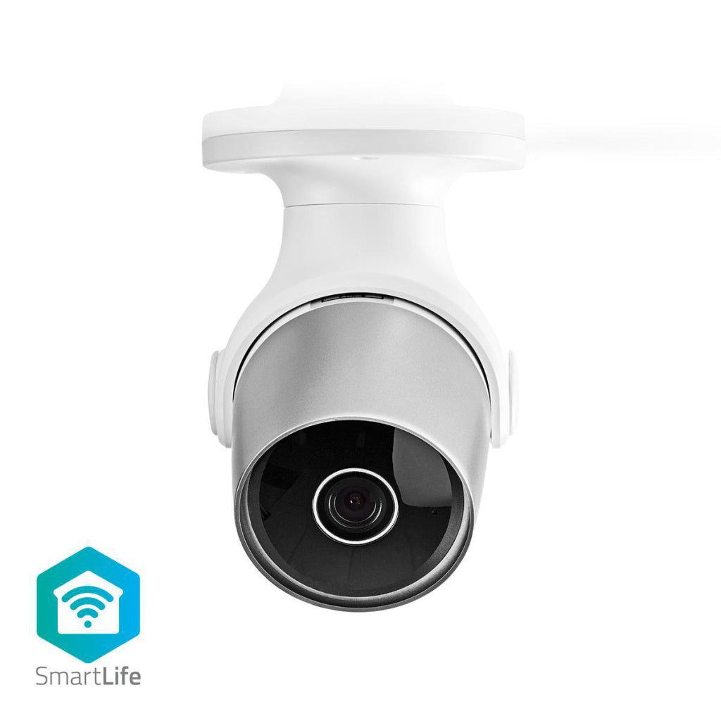 Nedis WIFICO11CWT WLAN-IP-Außenkamera, wasserdicht, Full HD 1080p