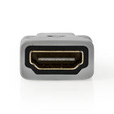 Bandridge BVP130 HDMI-Adapter HDMI-Mikroanschluss – HDMI-Buchse Grau