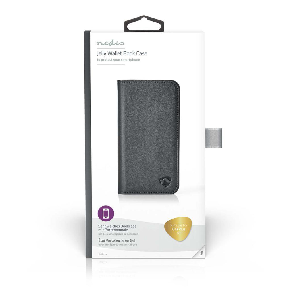 Nedis swb50002bk Wallet Book für Oneplus 5t schwarz
