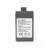 Nedis V2AHDY21V602 Staubsauger-Akku, Li-Ion, 21,6 V, 2 Ah, 43,2 Wh, Ersatz für Dyson DC16-Serie