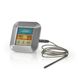 Nedis kath106si Fleischthermometer 0–250 °C, Farbdisplay, Timer
