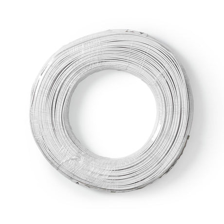 Nedis cagw0500wt1000 Lautsprecherkabel 2x 0,50 mm2 100 m Folienverpackung weiß