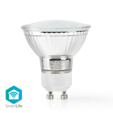 Nedis wifilw11crgu10 Wi-Fi Smart LED-Lampe warmweiß GU10