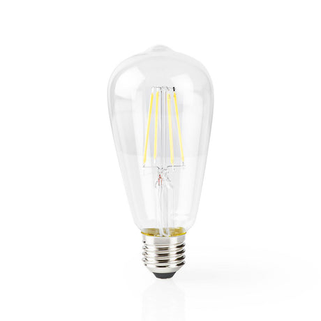 Nedis wifilf10wtst64 Wi-Fi Smart LED-Glühlampe E27 ST64 5 W 500 lm