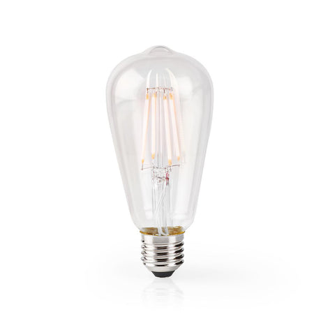 Nedis wifilf10wtst64 Wi-Fi Smart LED-Glühlampe E27 ST64 5 W 500 lm
