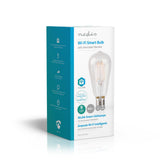 Nedis wifilf10wtst64 Wi-Fi Smart LED-Glühlampe E27 ST64 5 W 500 lm