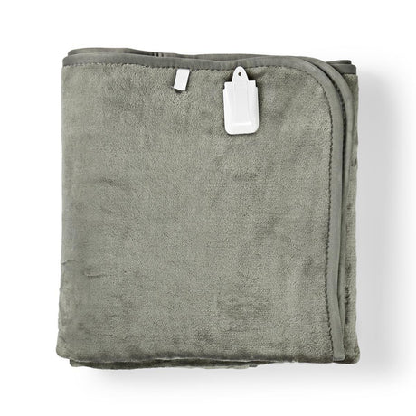 Nedis pebl130cwt1 Heizdecke, Unterbett, 150 x 80 cm, 9 Heizstufen, Kontrollleuchte, Überhitzungsschutz