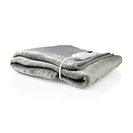 Nedis pebl130cwt1 Heizdecke, Unterbett, 150 x 80 cm, 9 Heizstufen, Kontrollleuchte, Überhitzungsschutz