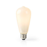 Nedis wifilf11wtst64 Wi-Fi Smart LED-Lampe E27 ST64 5 W 500 lm weiß