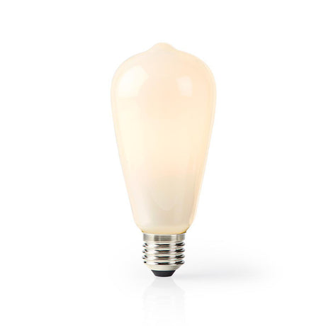 Nedis wifilf11wtst64 Wi-Fi Smart LED-Lampe E27 ST64 5 W 500 lm weiß
