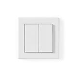 Nedis rfws20wt RF intelligenter Lichtschalter doppelt