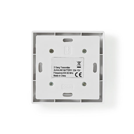 Nedis rfws20wt RF intelligenter Lichtschalter doppelt