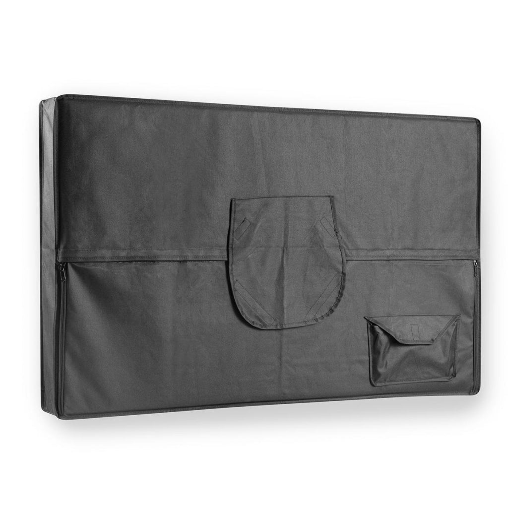 Nedis tvoc5052bk Outdoor-TV-Schutzhülle 50 52 hochwertiges Oxford-Gewebe, separates Fach für Fernbedienung, schwarz