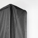 Nedis tvoc5052bk Outdoor-TV-Schutzhülle 50 52 hochwertiges Oxford-Gewebe, separates Fach für Fernbedienung, schwarz