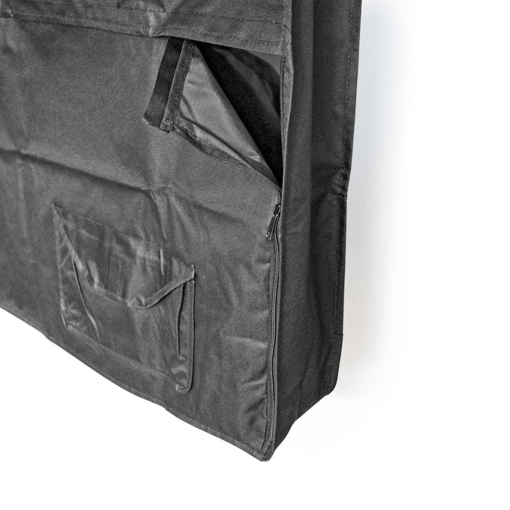 Nedis tvoc5052bk Outdoor-TV-Schutzhülle 50 52 hochwertiges Oxford-Gewebe, separates Fach für Fernbedienung, schwarz